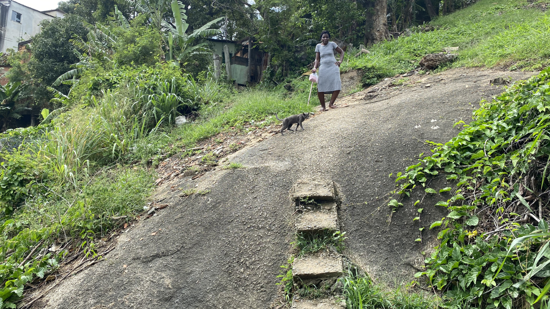 Escadarias no Território do Bem