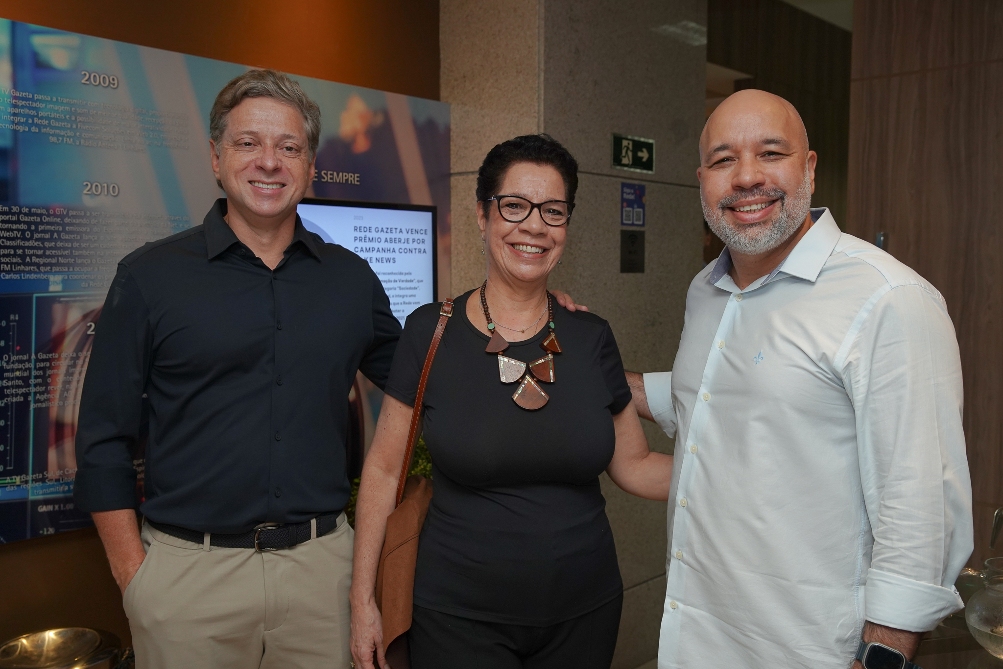 Ricardo Gava, Beatriz Brandão e Fabiano Martins
