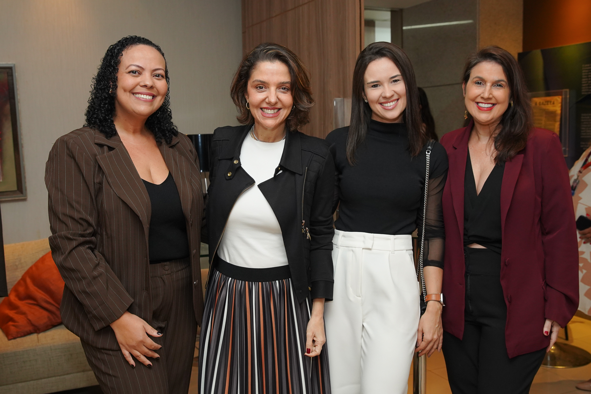 Flavia Martins, Mariana Perini, Livia Giacomin e Renata Rasseli