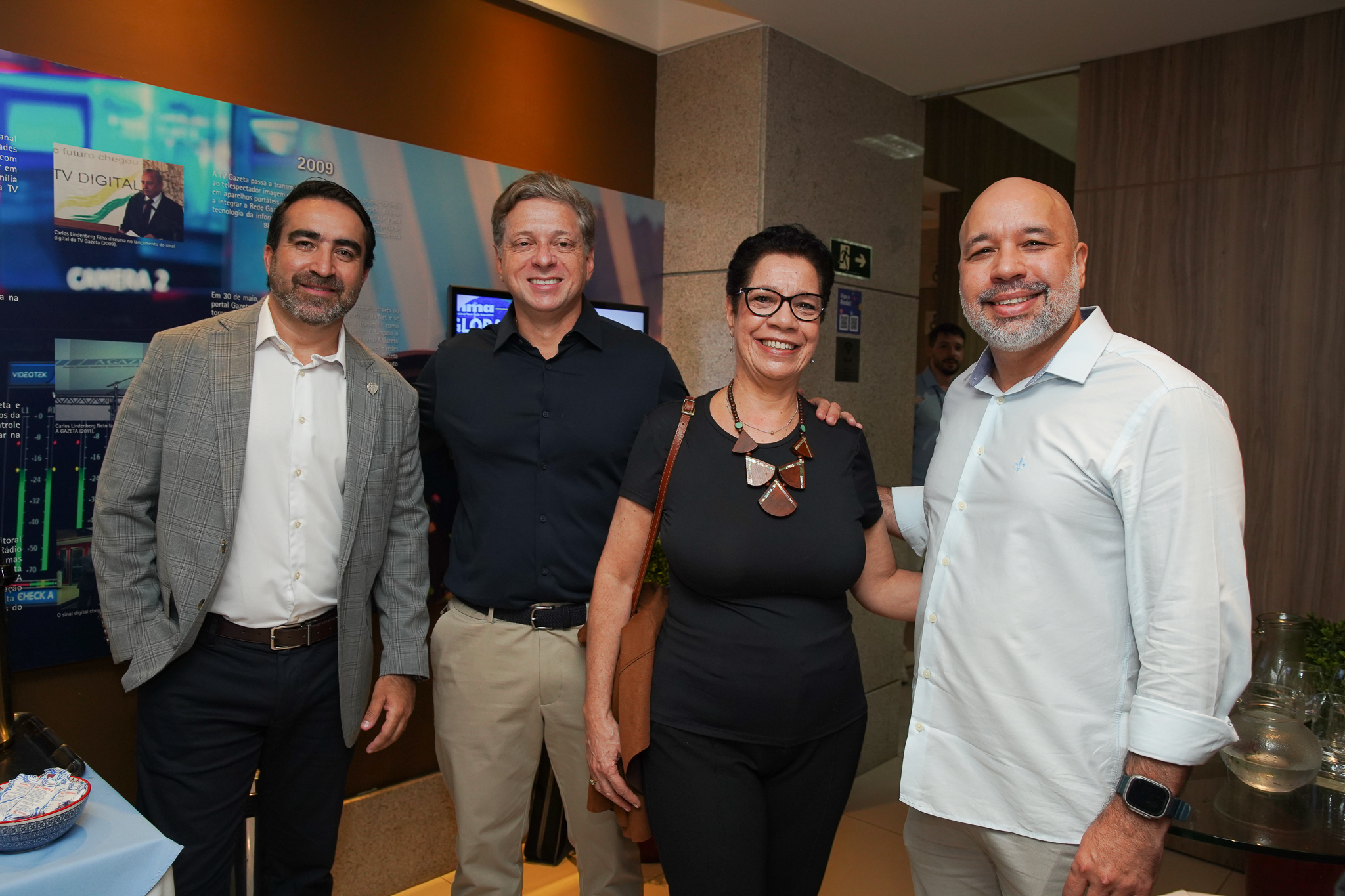 Eduardo Ambrósio, Ricardo Gava, Beatriz Brandão e Fabiano Martins