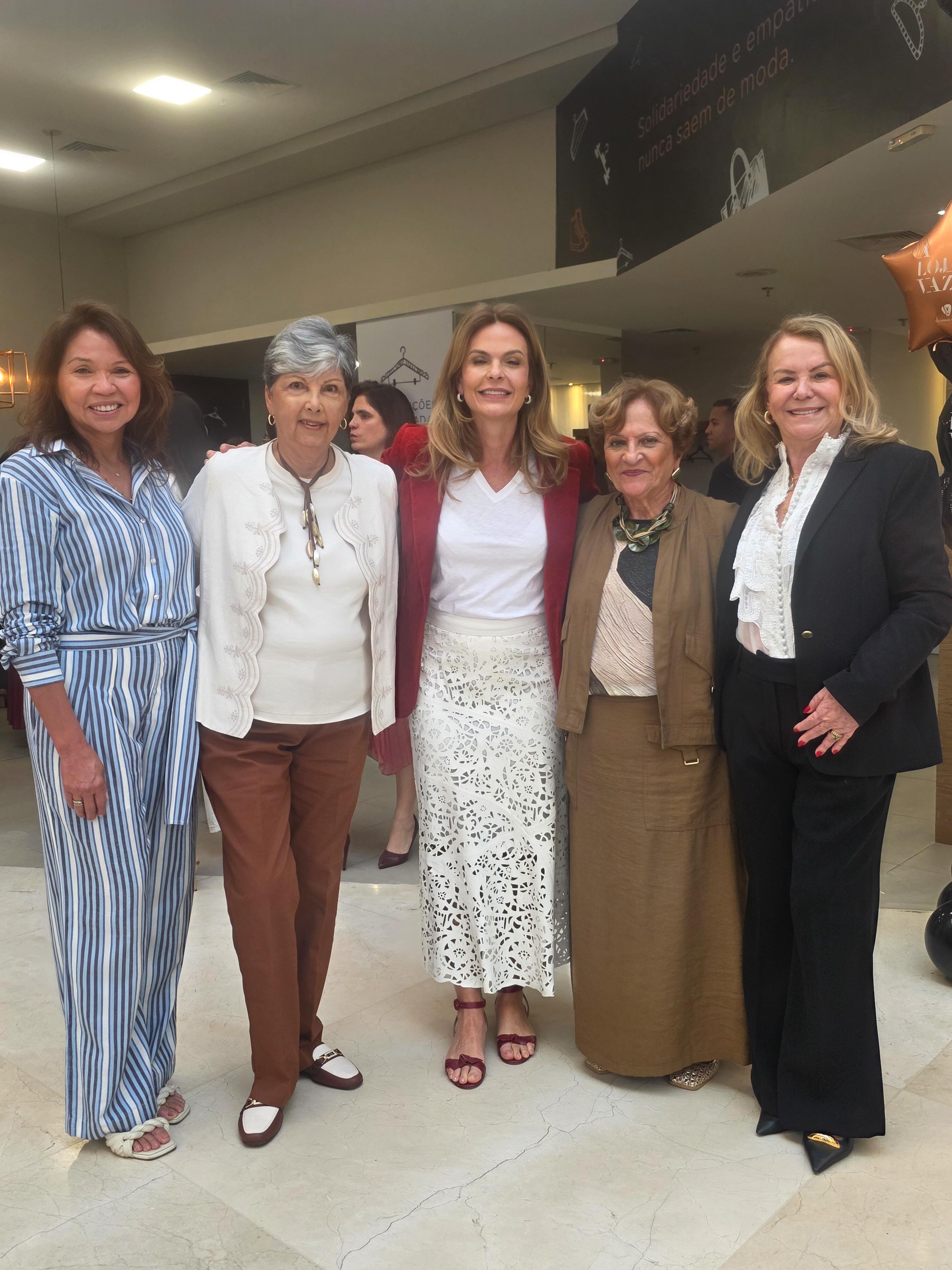 Ana Clark, Lea Penedo, Mariana Buaiz, Maria da Glória Ribeiro Correa e Marilucia Dalla