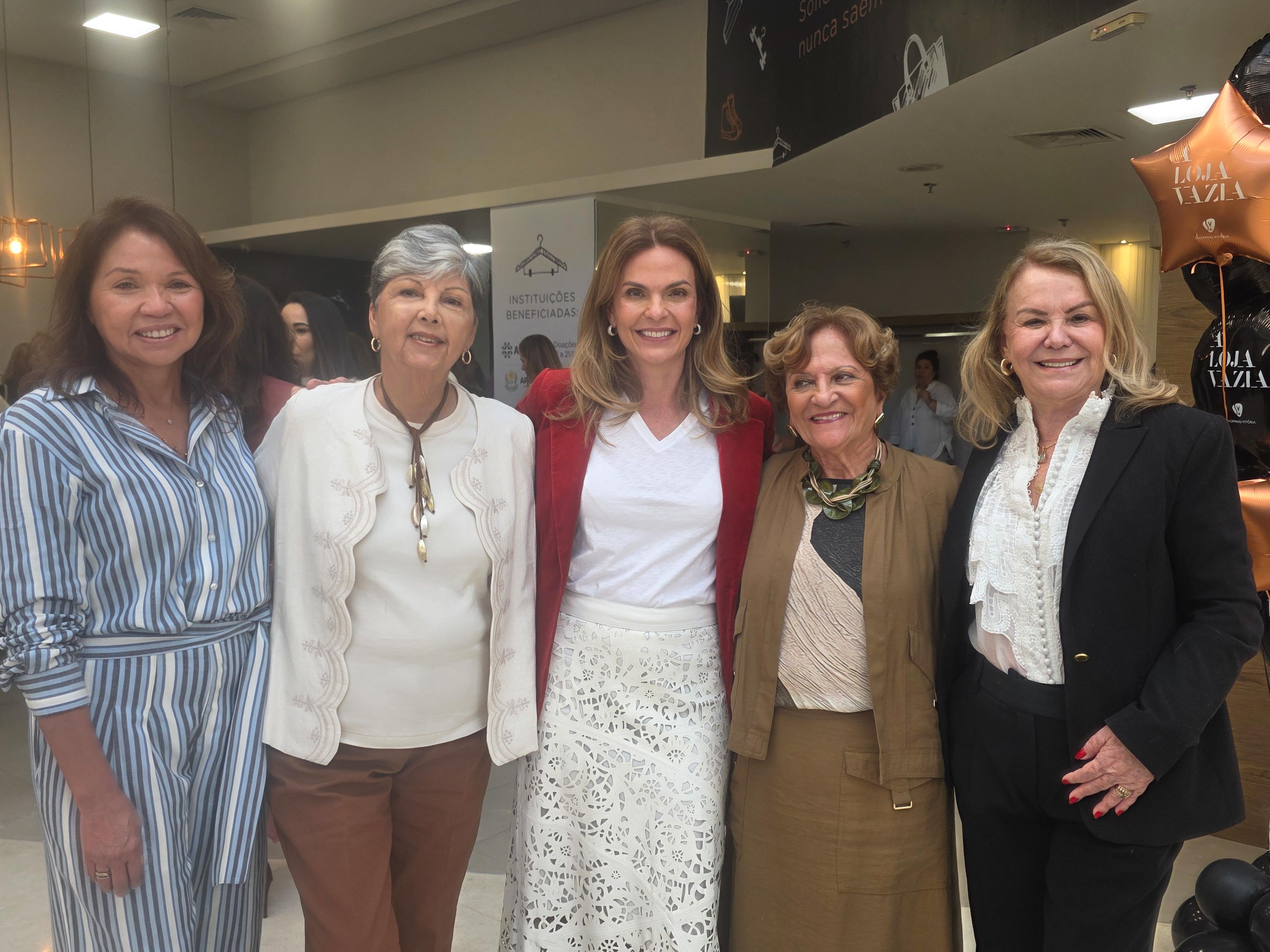 Ana Clark, Lea Penedo, Mariana Buaiz, Maria da Glória Ribeiro Correa e Marilucia Dalla