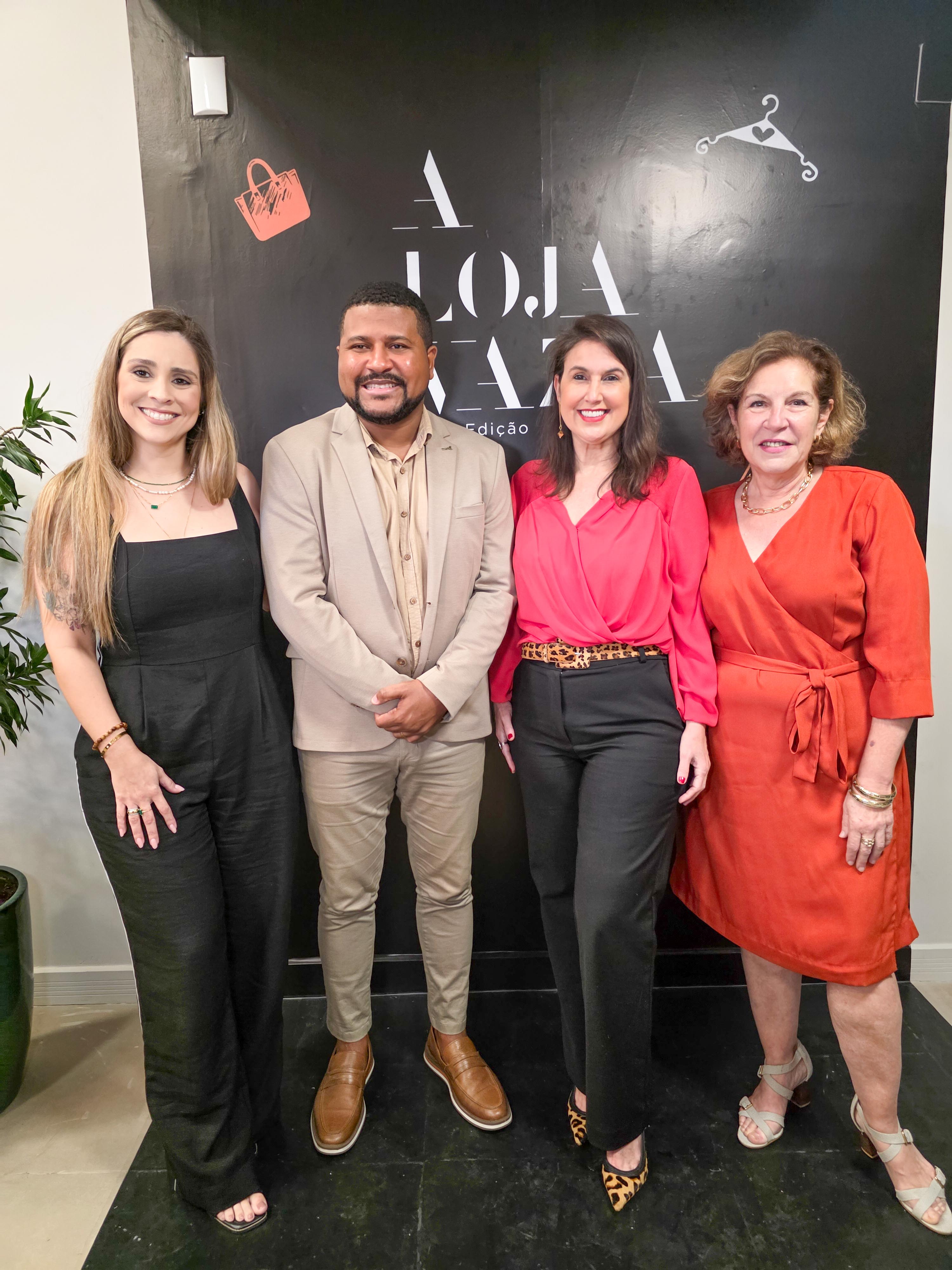 Paula Martins, Sedeney Tavares, Renata Rasseli e Anette Musso