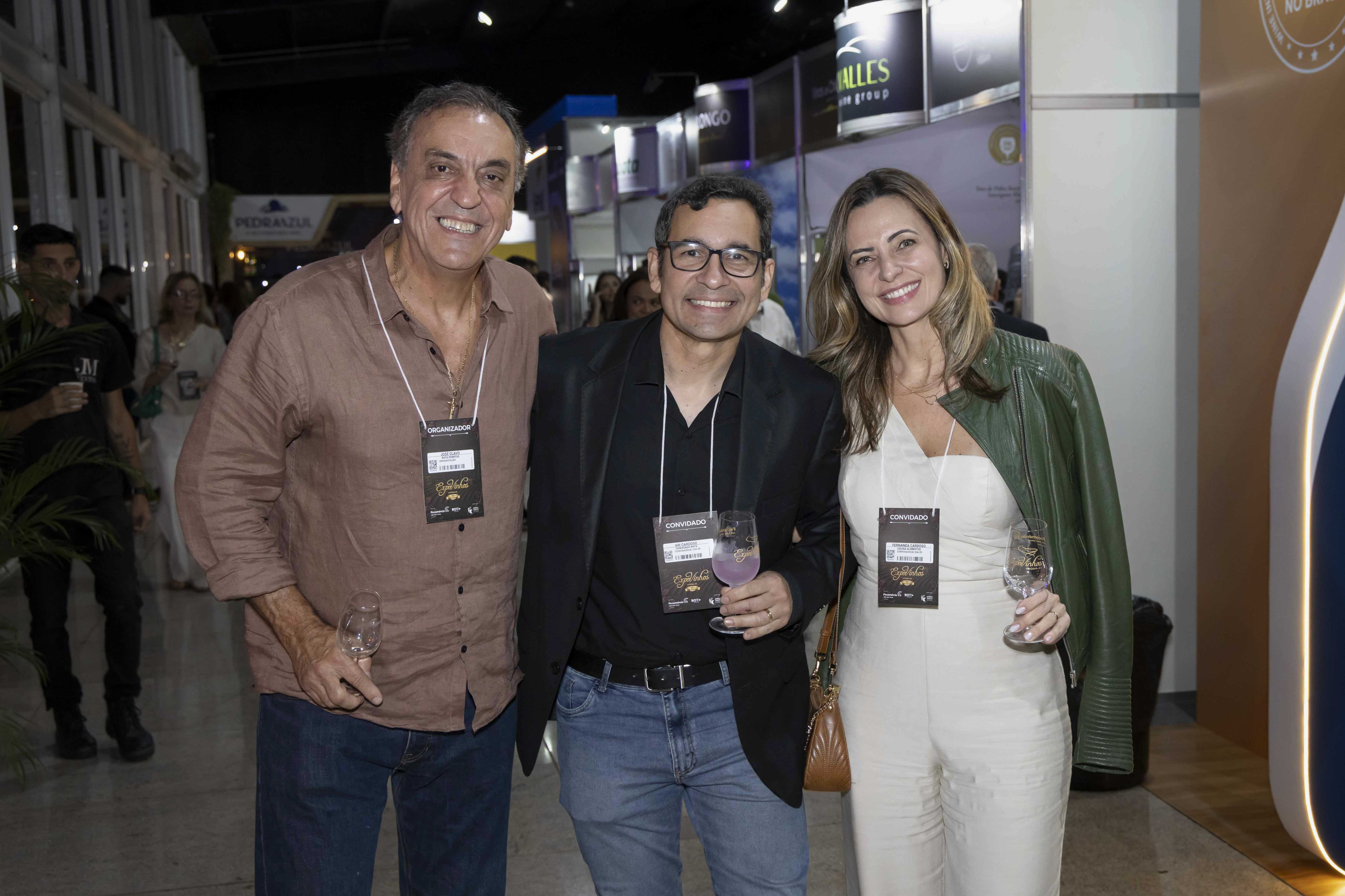 Zé Olavo, Ari Cardoso e Fernanda Cardoso