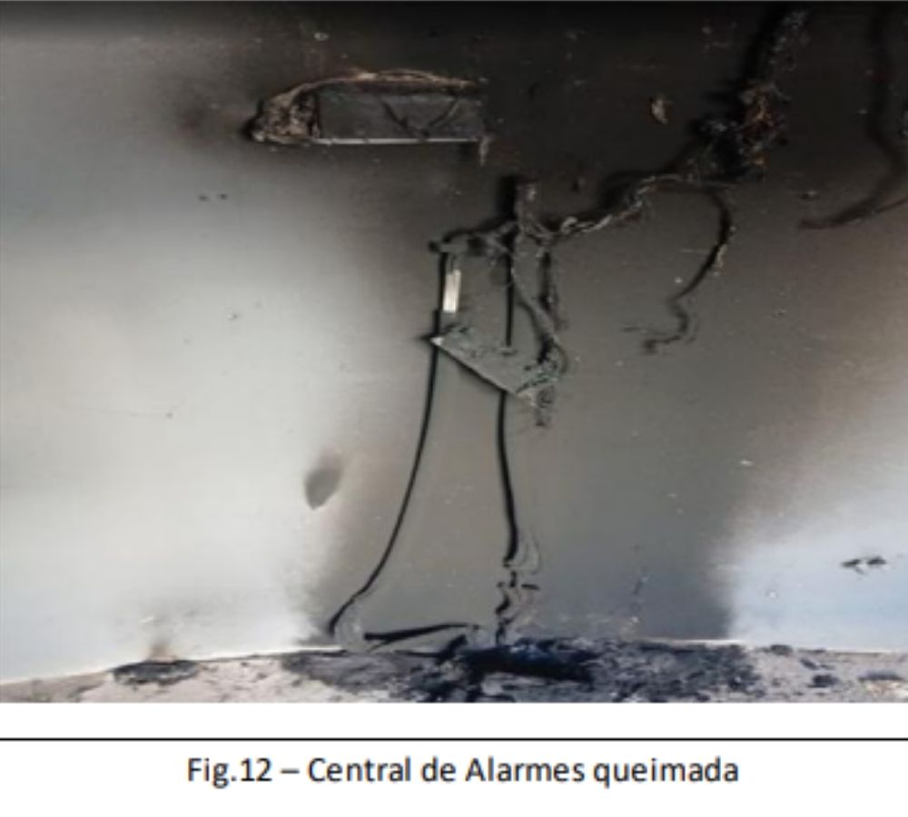 Fotos ocorrência de incêndios e superaquecimento em cabos elétricos no Arquivo Geral do TJES