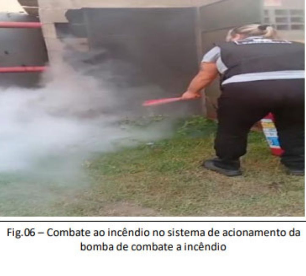 Fotos ocorrência de incêndios e superaquecimento em cabos elétricos no Arquivo Geral do TJES