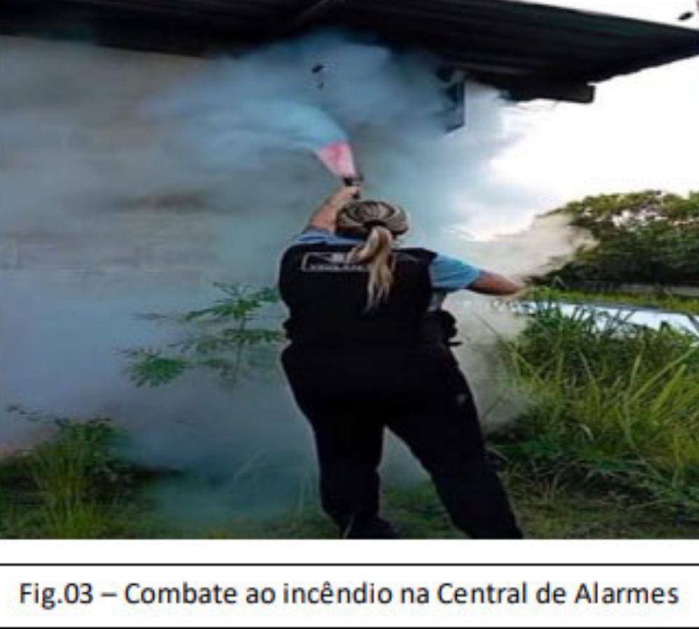 Fotos ocorrência de incêndios e superaquecimento em cabos elétricos no Arquivo Geral do TJES