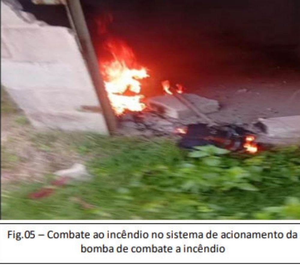 Fotos ocorrência de incêndios e superaquecimento em cabos elétricos no Arquivo Geral do TJES